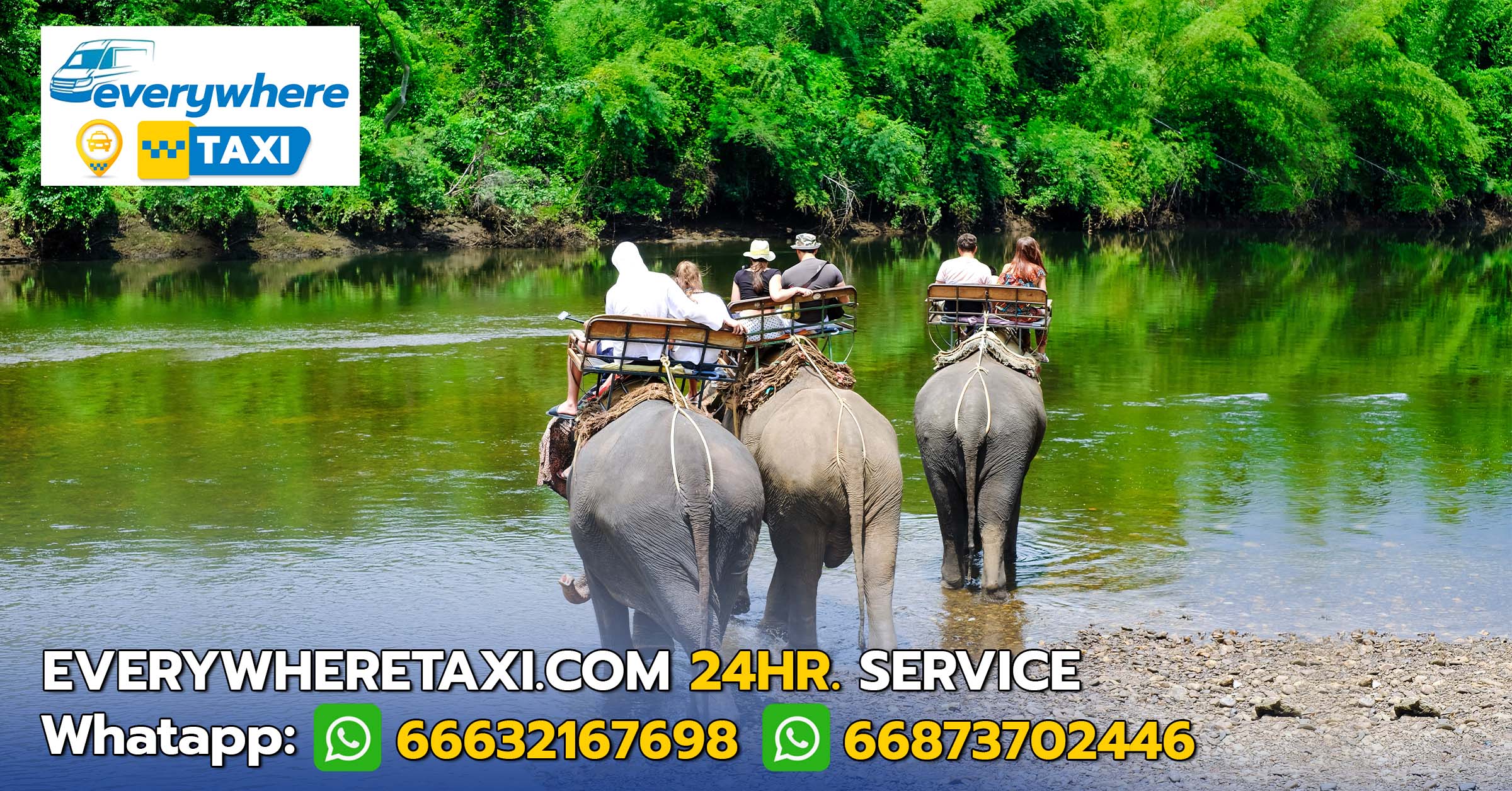 Everywhere-taxi-pattaya-Elephant-Riding 1