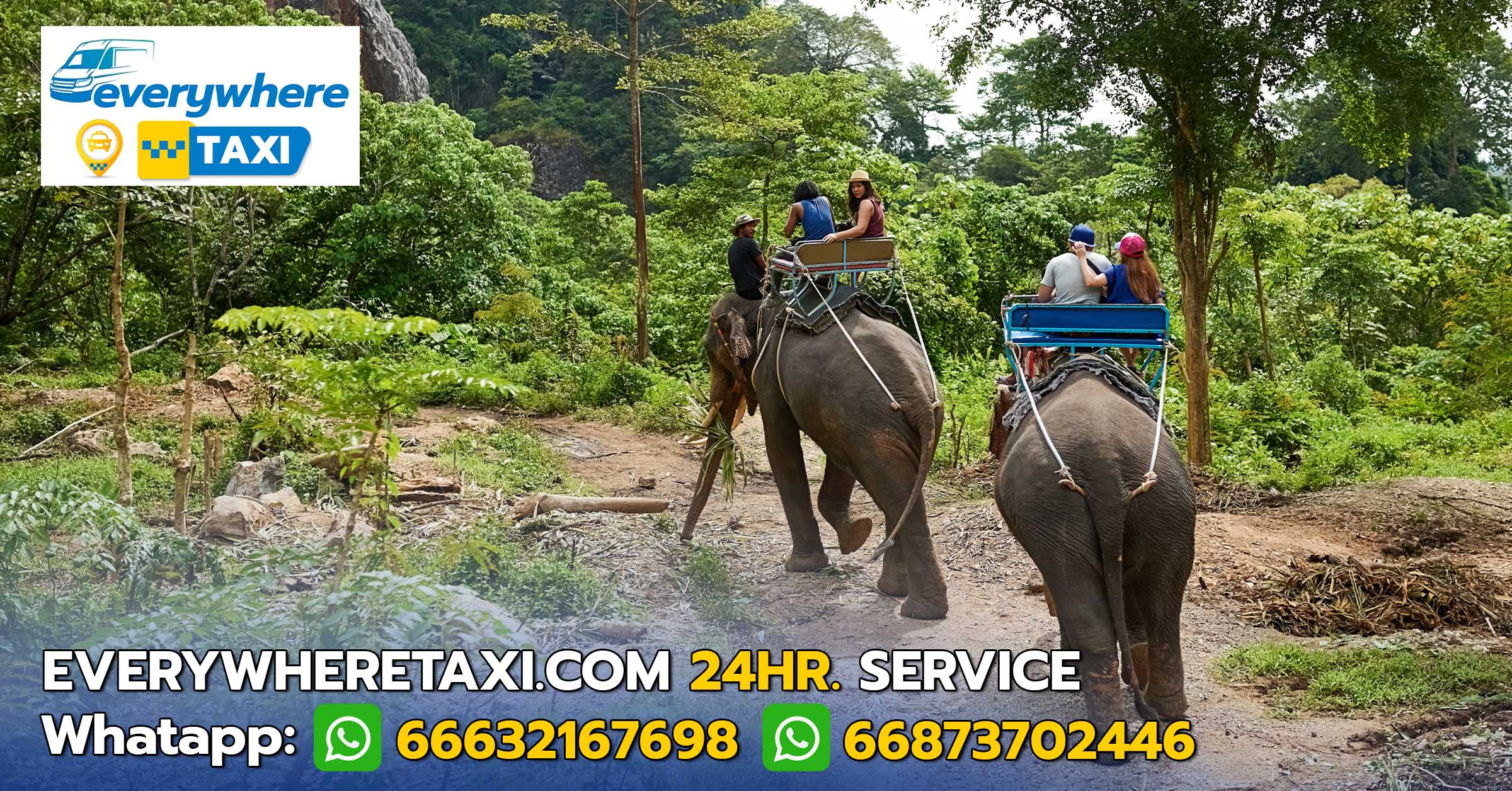 Everywhere-taxi-pattaya-Elephant-Riding 4